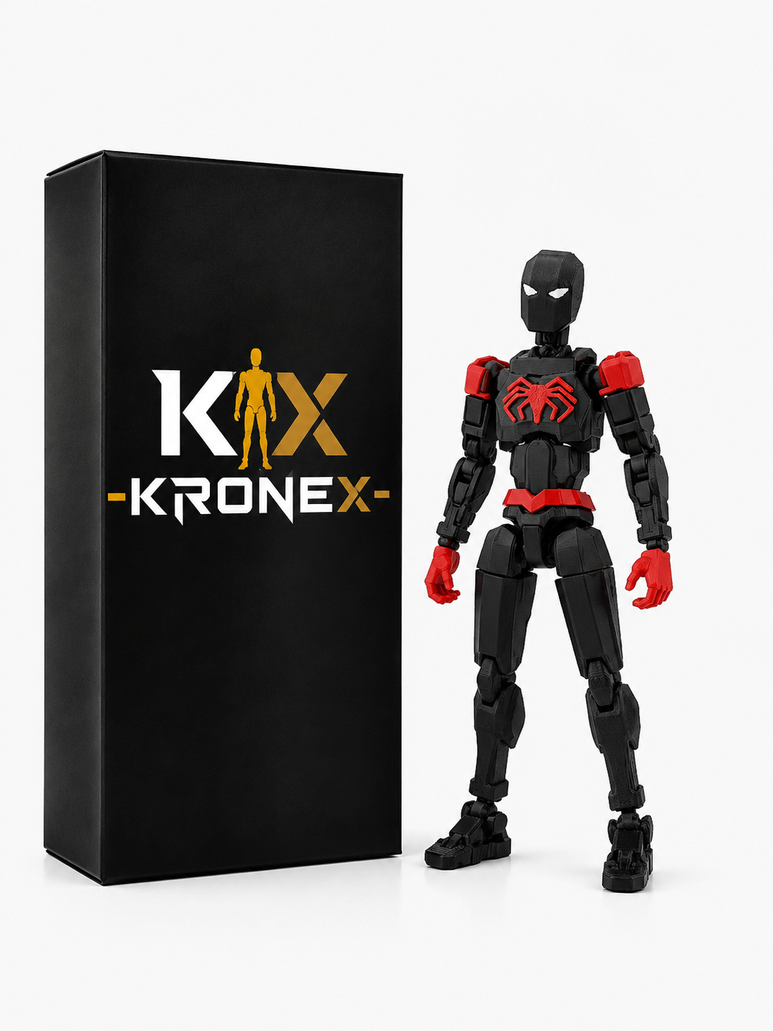 Kronex Spiider man black red